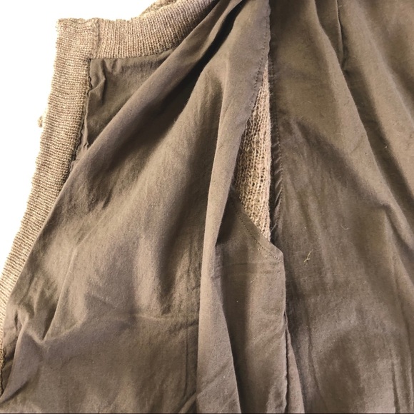 Smitten Brown Lambswool Cashmere Cardigan - Picture 7 of 8